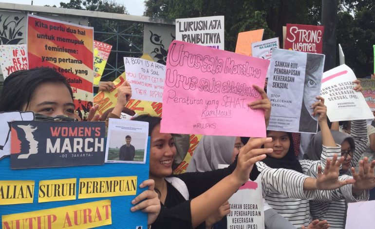 After Women’s March, a Push for Sexual Violence Bill in Indonesia