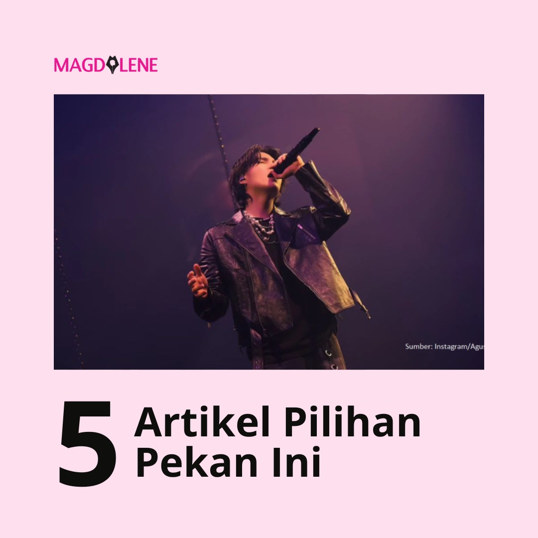 5 Artikel Pilihan: Liputan Konser Suga hingga Larangan KB Suami