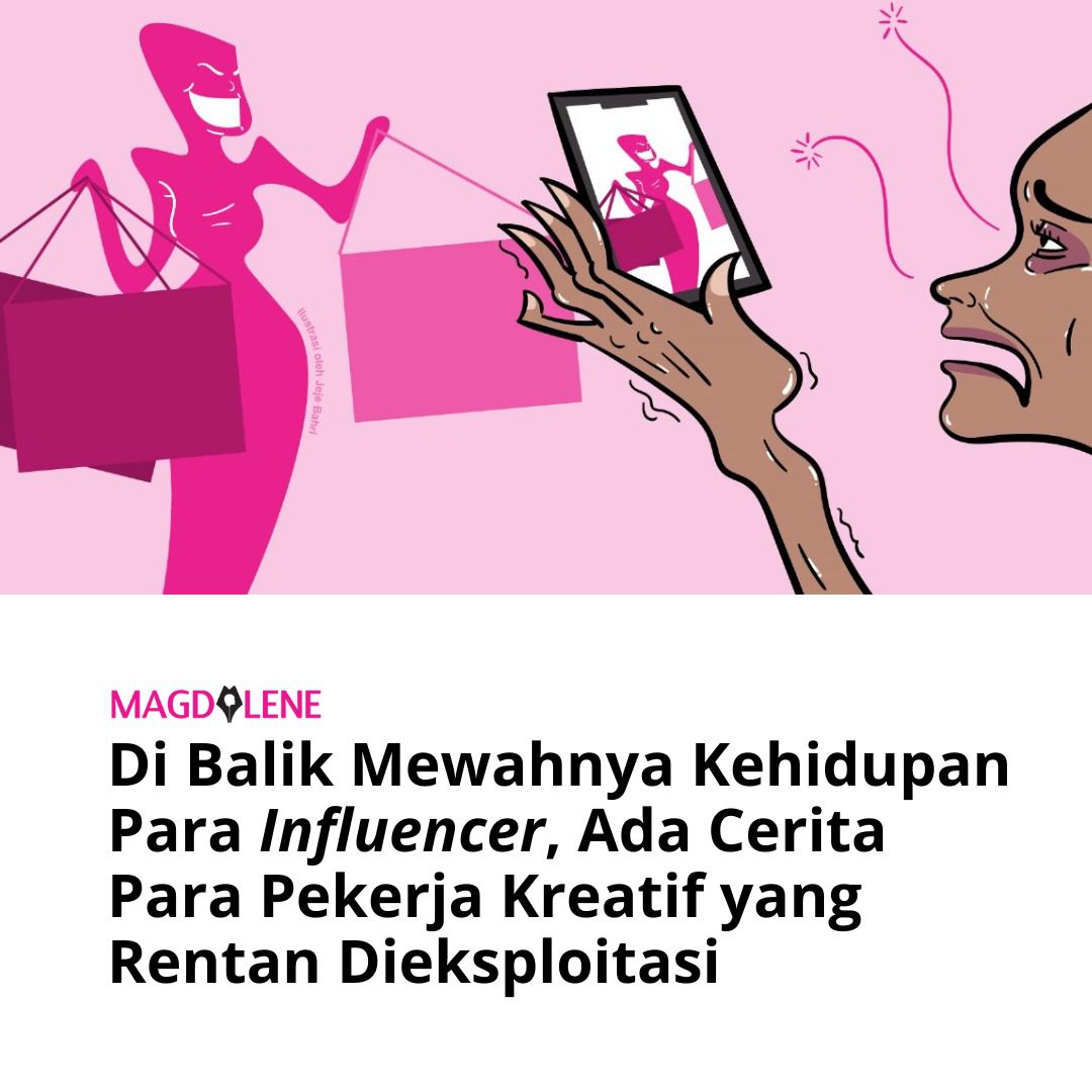 Di Balik Mewahnya Kehidupan Para Influencer, Ada Cerita Para Pekerja Kreatif yang Rentan Dieksploitasi