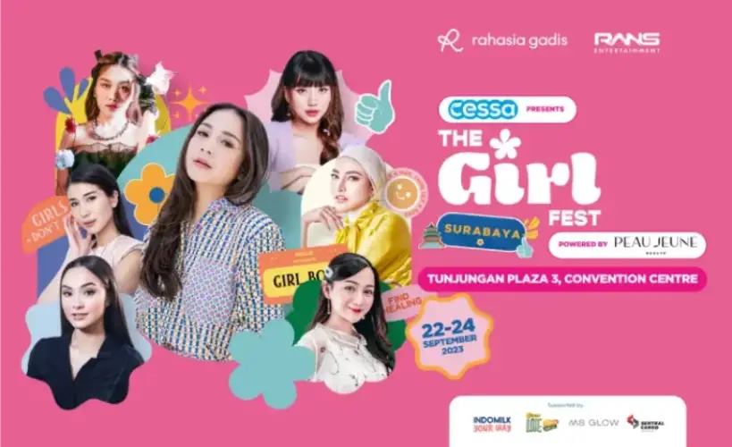 The Girl Fest Surabaya Bersama Nagita Slavina Sampai Erick Thohir