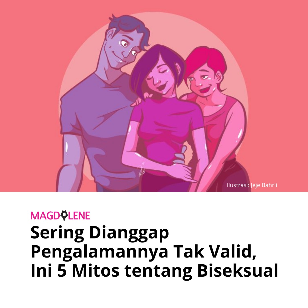 Sering Dianggap Pengalamannya Tak Valid, Ini 5 Mitos tentang Biseksual