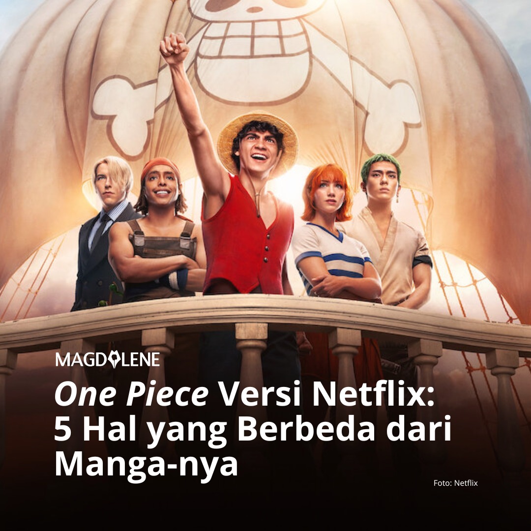 ‘One Piece’ Versi Netflix: 5 Hal yang Berbeda dari Manga-nya