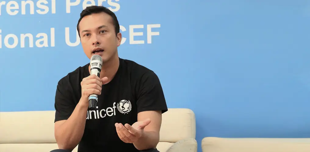 Nicholas Saputra Duta Nasional UNICEF Indonesia yang Baru