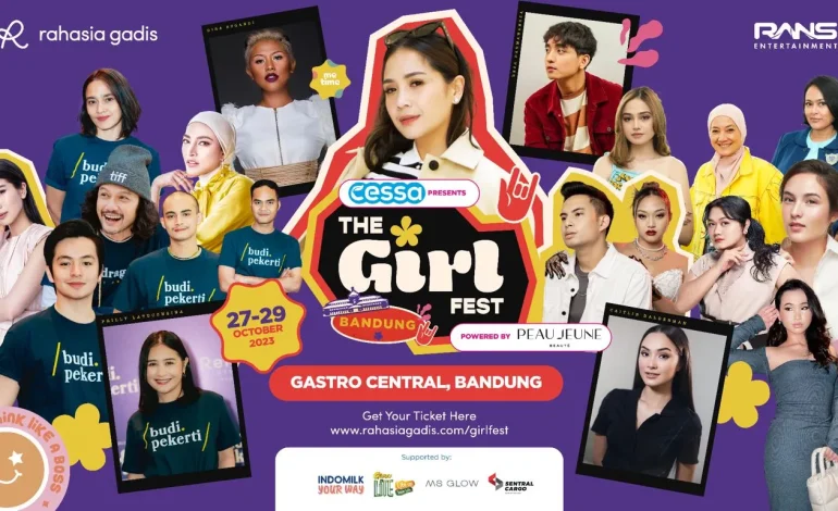 ‘The Girl Fest Lanjut ke Bandung’, ini Detailnya buat Kamu