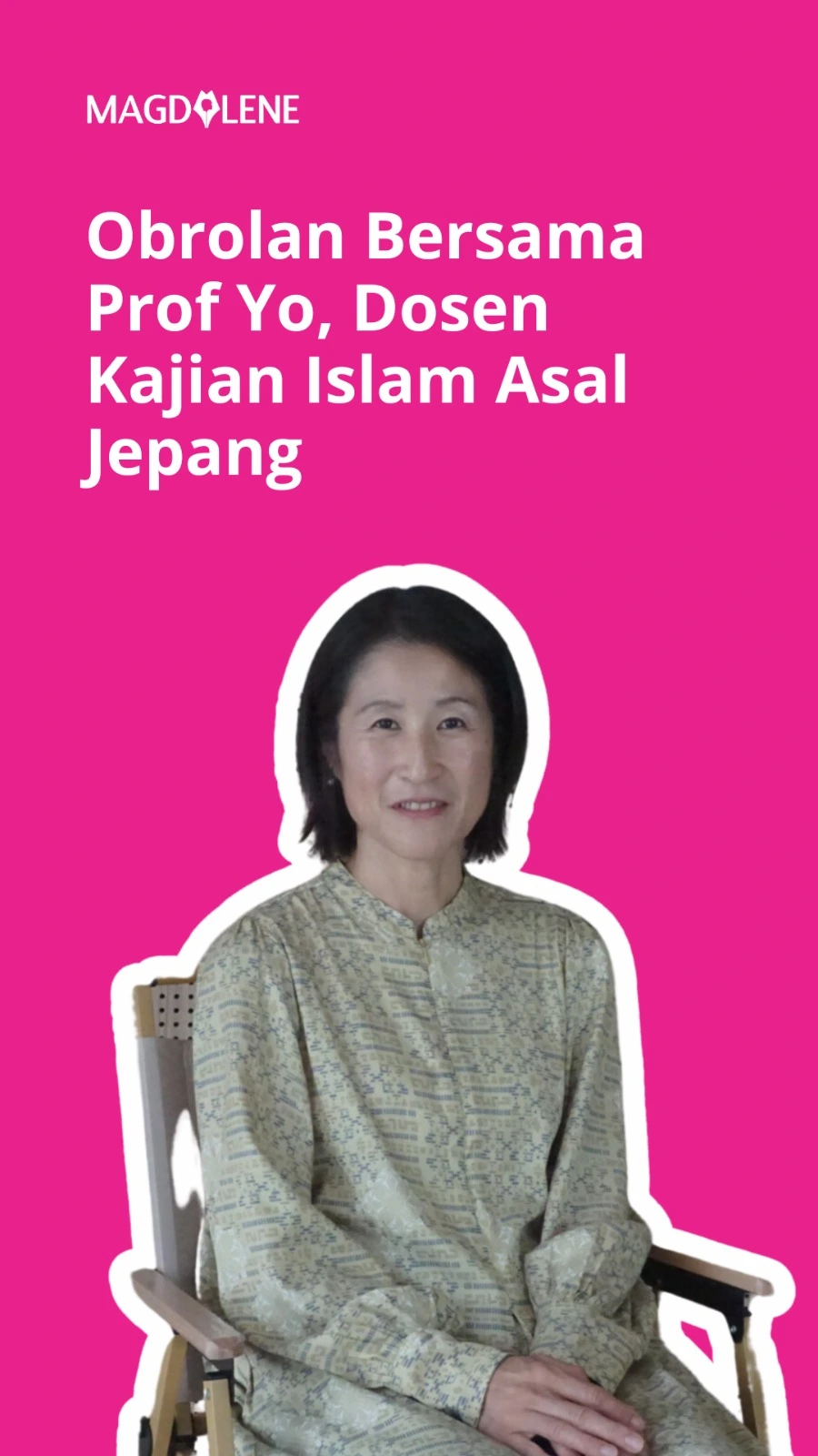 Obrolan Bersama Prof Yo, Dosen Kajian Islam Asal Jepang