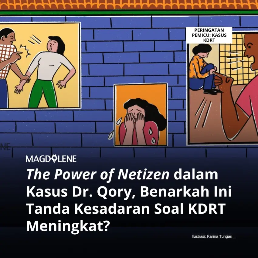 ‘The Power of Netizen’ dalam Kasus Dr. Qory, Benarkah Ini Tanda Kesadaran Soal KDRT Meningkat?