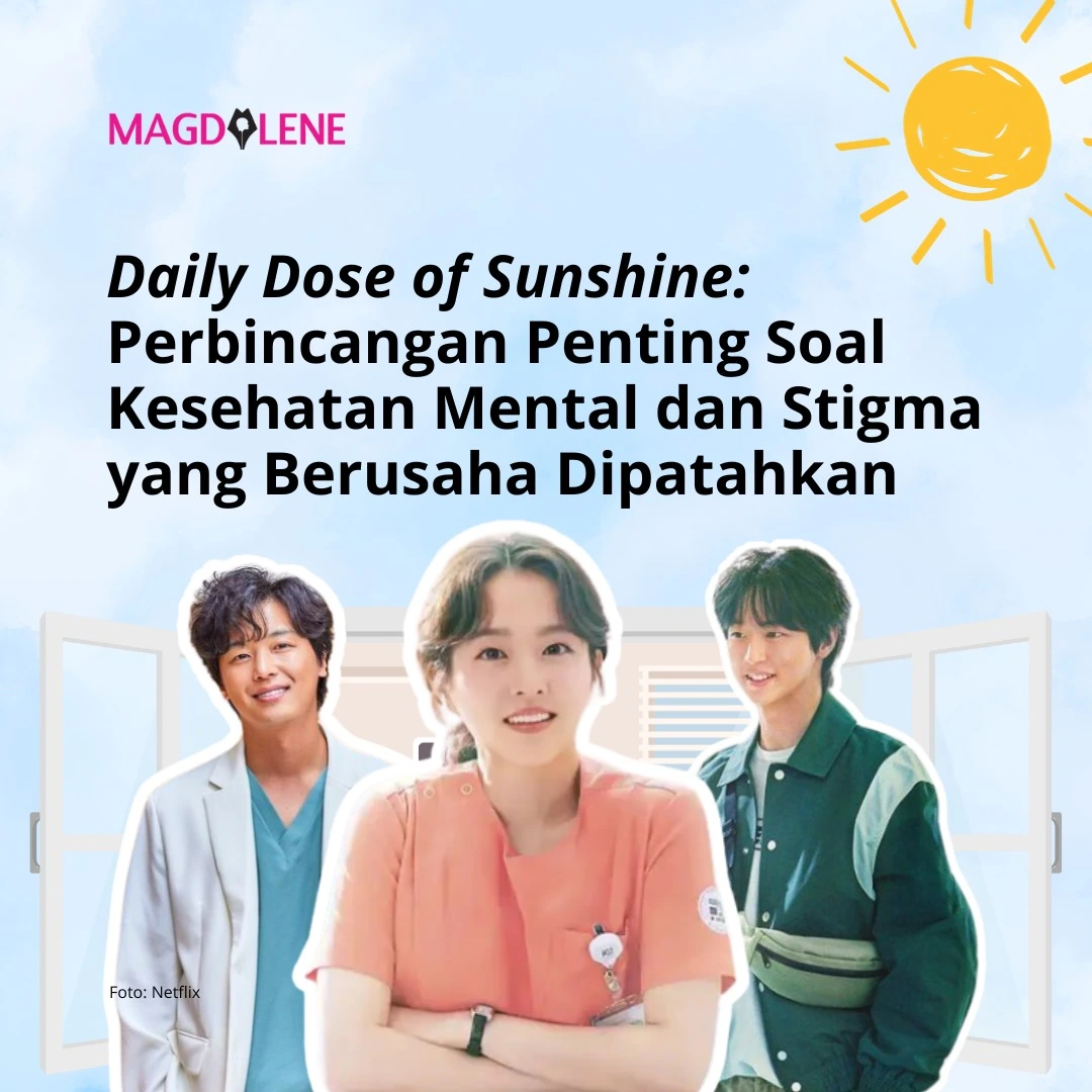 ‘Daily Dose of Sunshine’: Perbincangan Penting Soal Kesehatan Mental dan Stigma yang Berusaha Dipatahkan