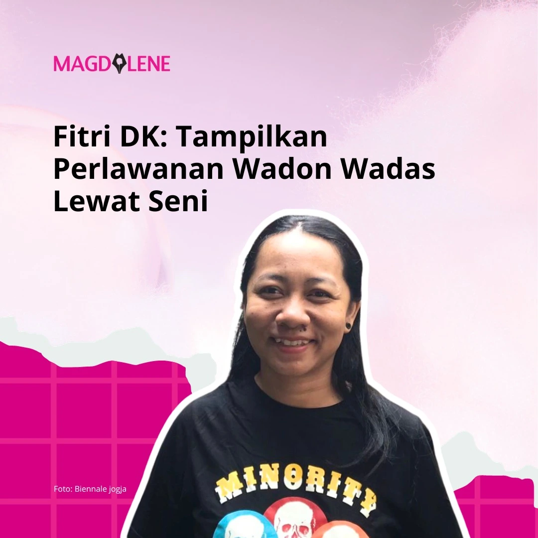 Fitri DK: Tampilkan Perlawanan Wadon Wadas Lewat Seni