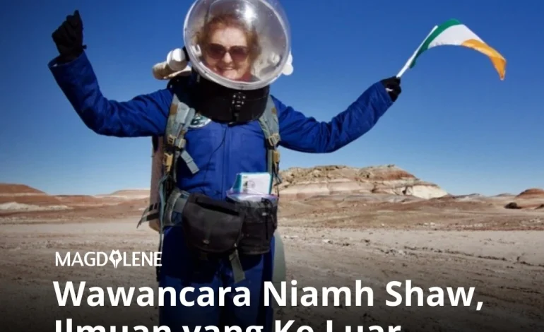 Wawancara Niamh Shaw, Ilmuan yang Ke Luar Angkasa di Umur 42