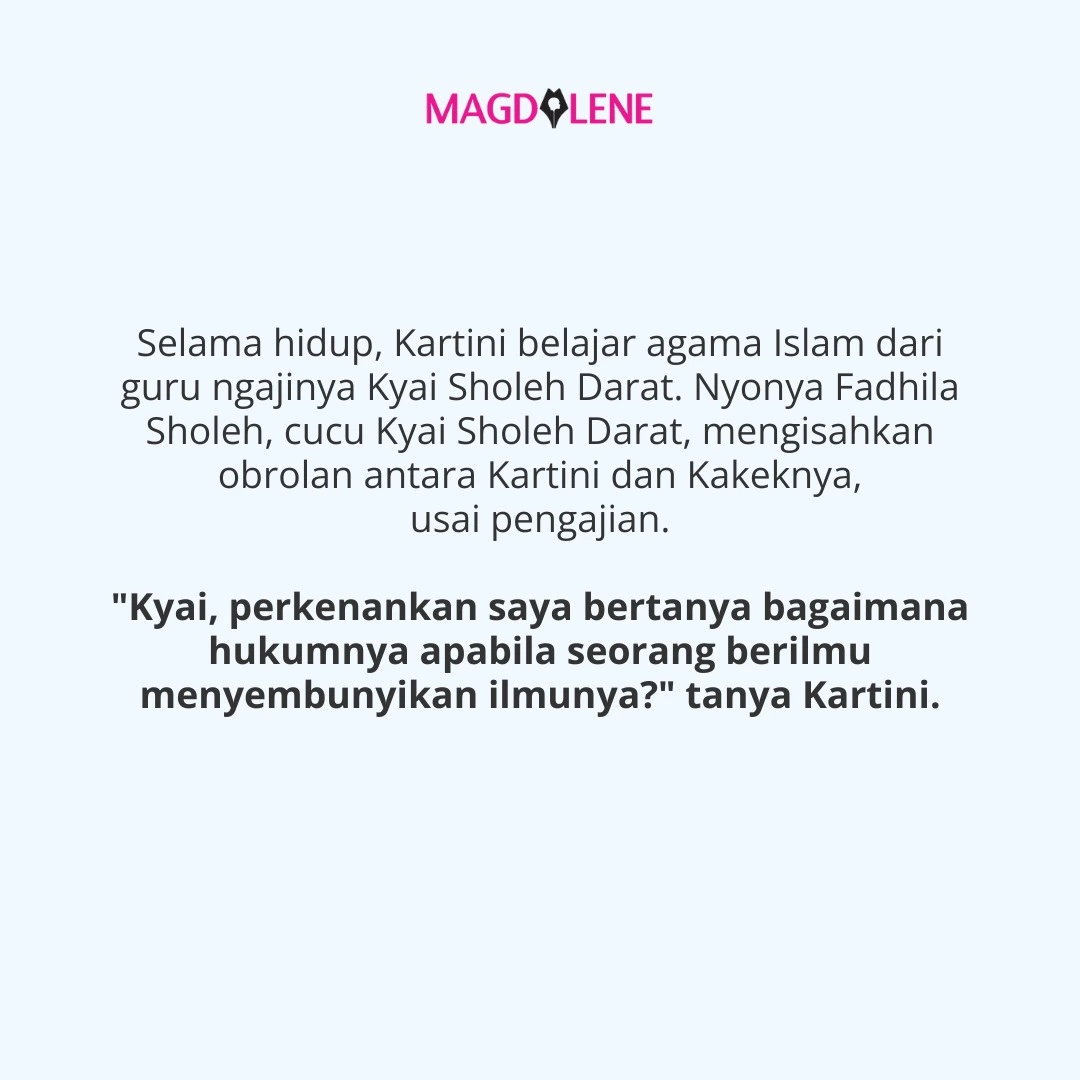 TadabburRamadan: Kartini Ternyata Jauh Lebih ‘Islami’ dari yang Kita Duga