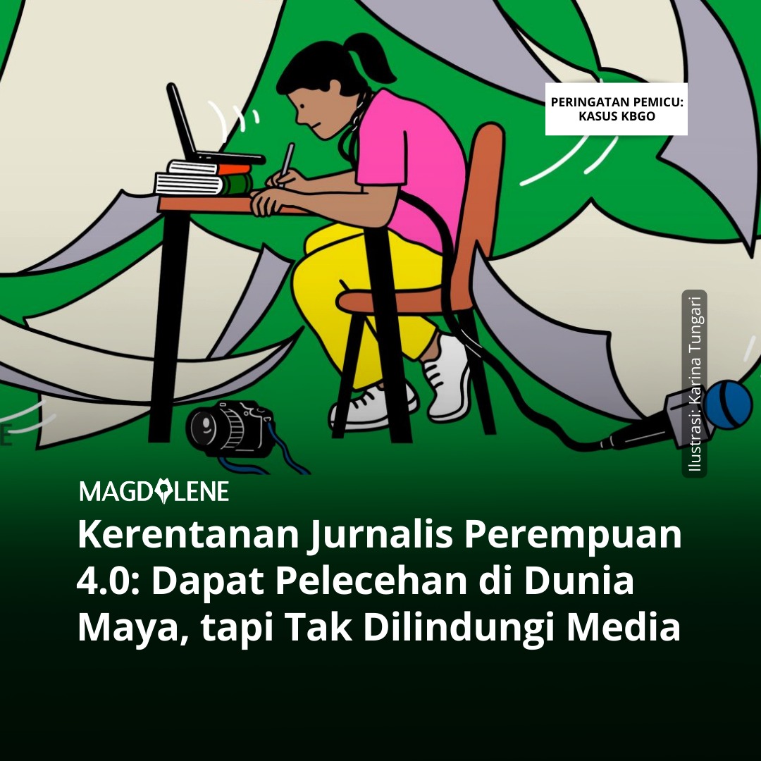 Kerentanan Jurnalis Perempuan 4.0: Dapat Pelecehan di Dunia Maya, tapi Tak Dilindungi Media