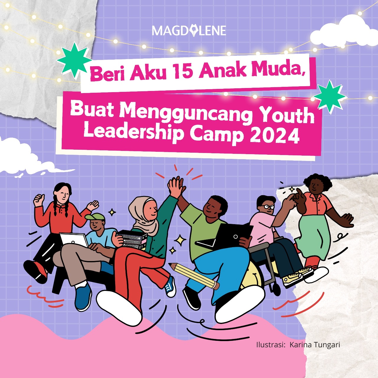 Beri Aku 15 Anak Muda, Buat Mengguncang Youth Leardership Camp 2024