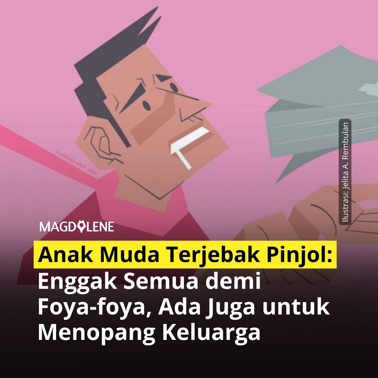 Anak Muda Terjebak Pinjol: Enggak Semua demi Foya-foya, Ada Juga untuk Menopang Keluarga