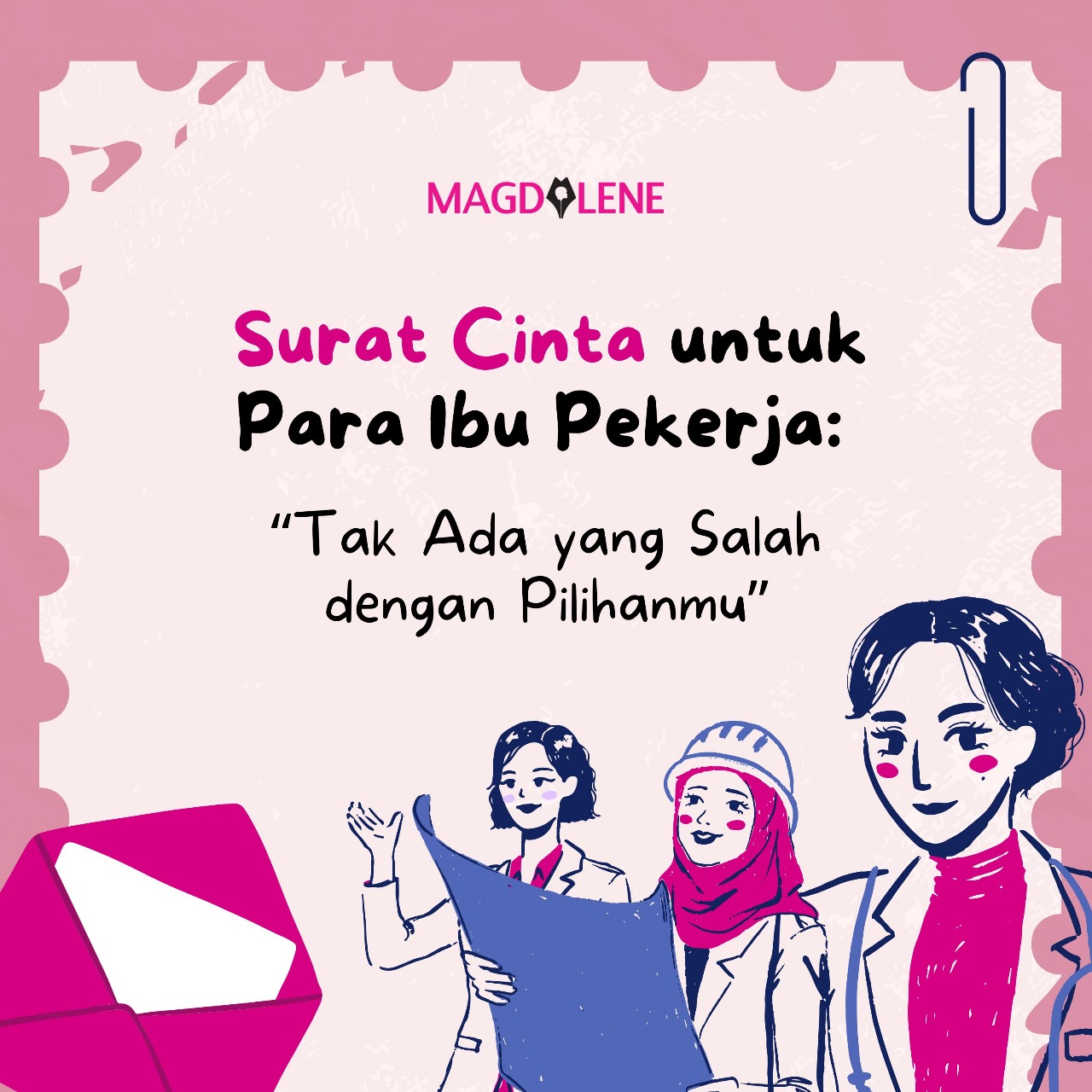 Surat Cinta untuk Para Ibu Pekerja: “Tak Ada yang Salah dengan Pilihanmu”