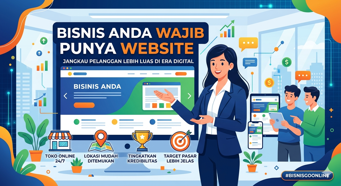 Wajib Baca! 8 Alasan Bisnis Anda Butuh Website Profesional Sekarang Juga