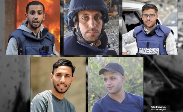 Jurnalis ‘Al Jazeera’ Anas Al-Sharif dan Keempat Rekannya Meninggal Dibom Israel