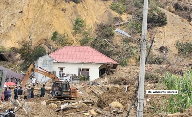 Banjir dan Longsor Sumatera: Wahana Visi Indonesia Kirimkan Tim Cepat Tanggap Selama 3 Bulan ke Depan