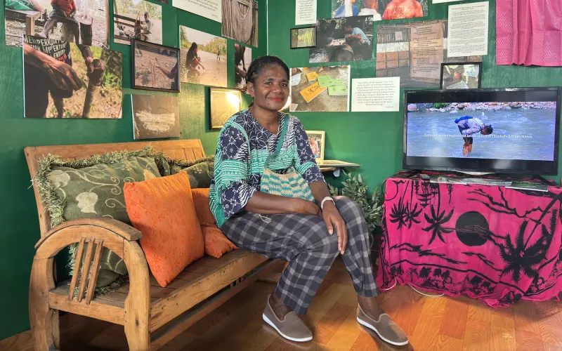 Cara Berbeda Lawan Sawit, Cerita Mama-mama dari Namblong Papua