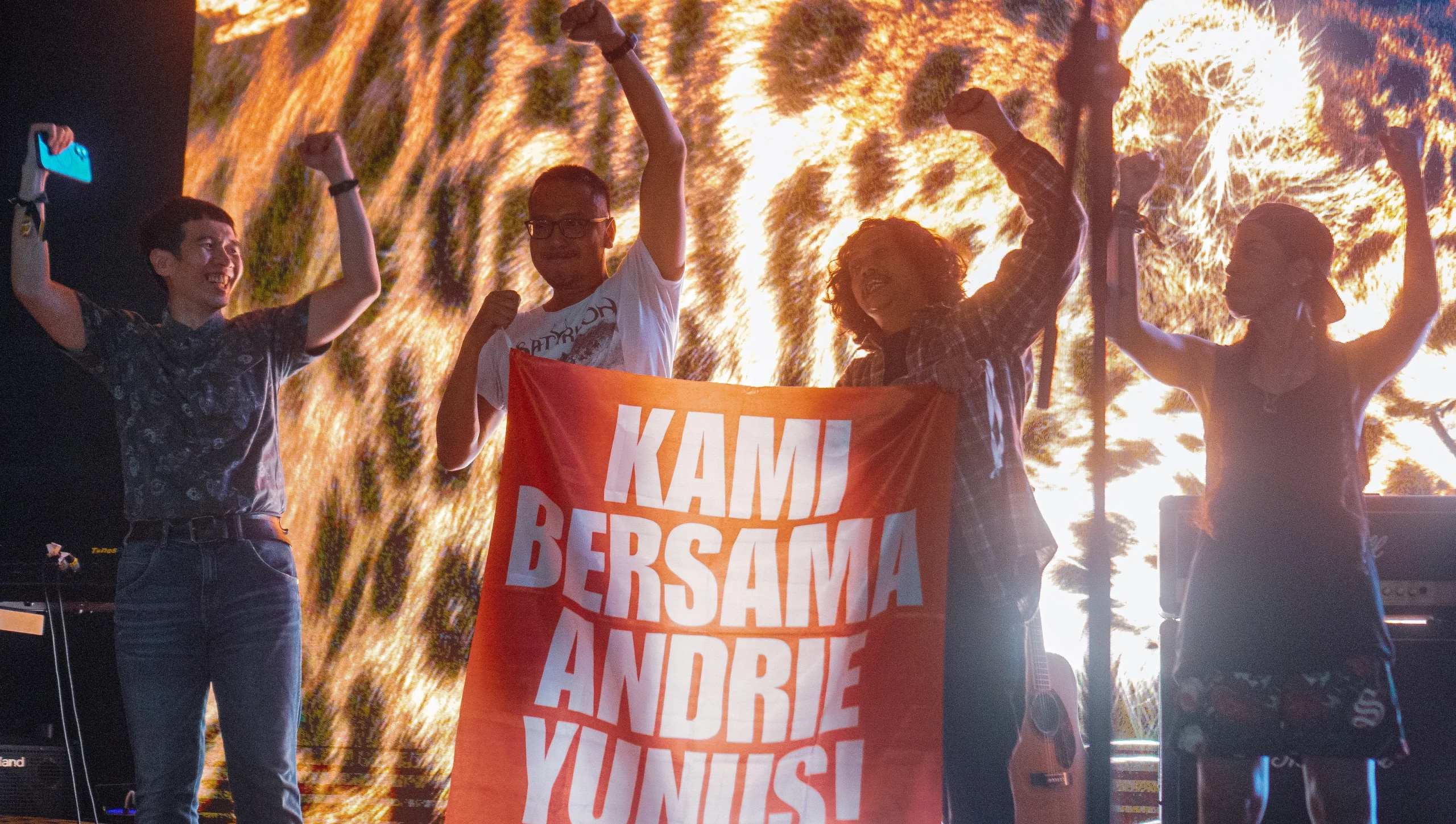 Solidaritas “Dari Warga untuk Andrie Yunus”: Suarakan Krisis Ekologi dan Demokrasi di Indonesia