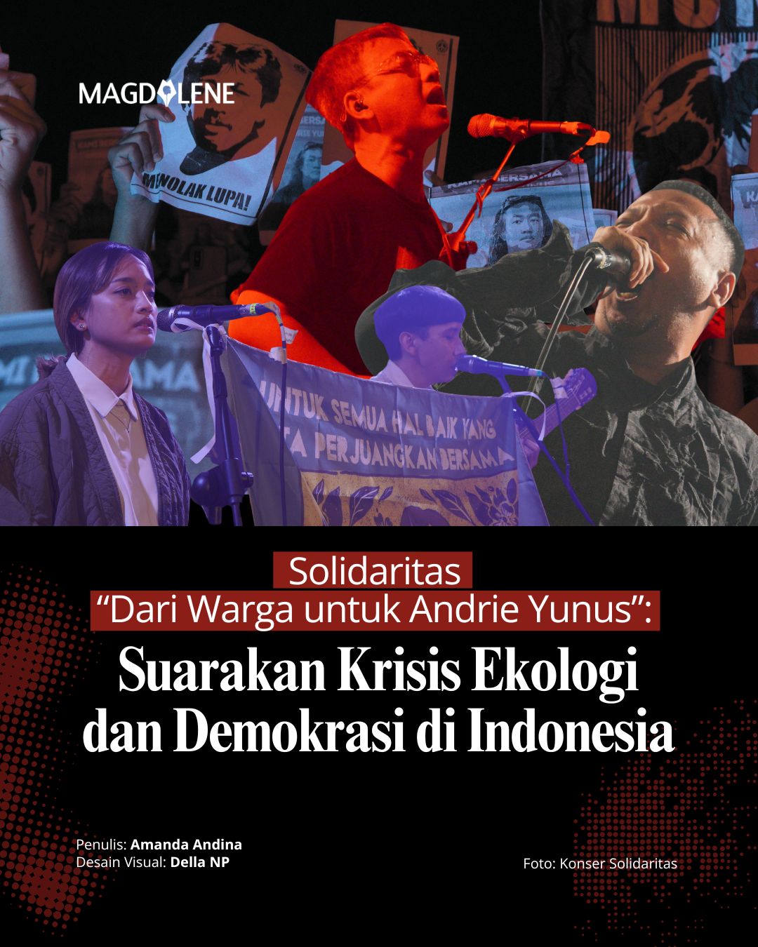 Solidaritas “Dari Warga untuk Andrie Yunus”: Suarakan Krisis Ekologi dan Demokrasi di Indonesia