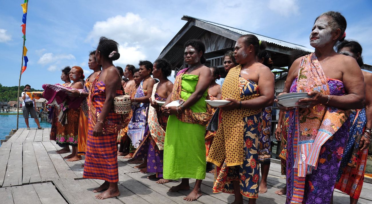 Kepemimpinan Mama Papua: Saling Jaga, Lestarikan Laut lewat Tradisi Sasi