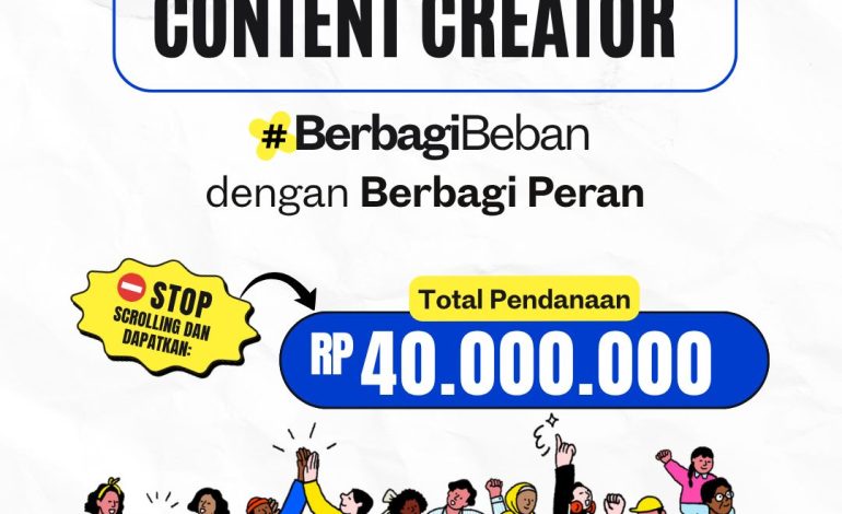 Fellowship Content Creator #BerbagiBeban