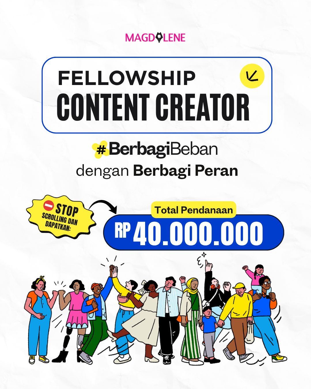 Fellowship Content Creator #BerbagiBeban