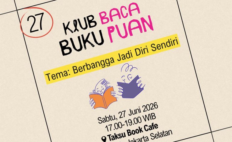 Klub Baca Buku Puan dengan Tema: Berbangga Jadi Diri Sendiri