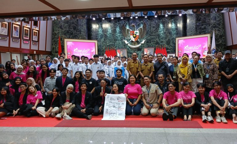 Kawula17 Ajak Ratusan Pelajar SMA Suarakan Masalah Lingkungan Jakarta